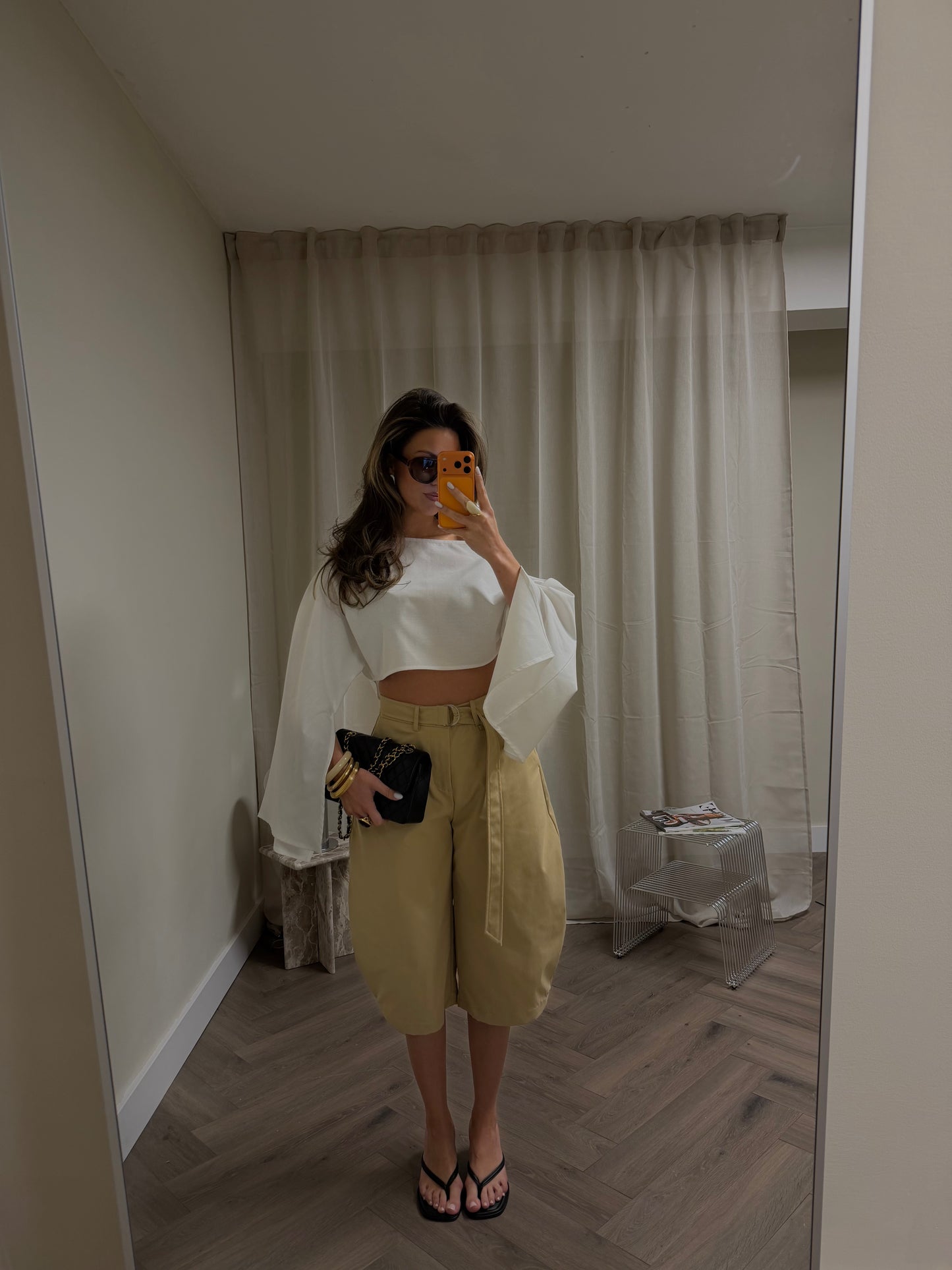 OFF SHOULDER BLOUSE - WHITE