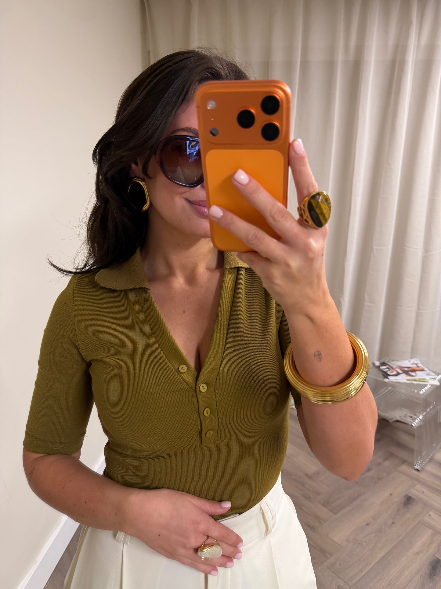 POLO BODY - KHAKI GREEN