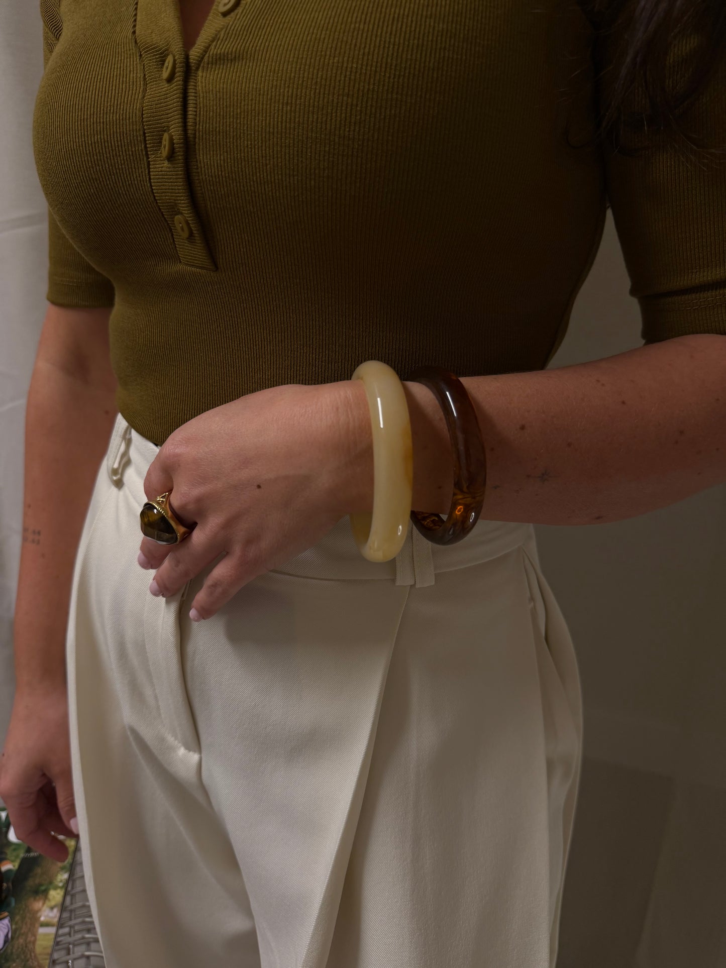 BANGLE - BROWN