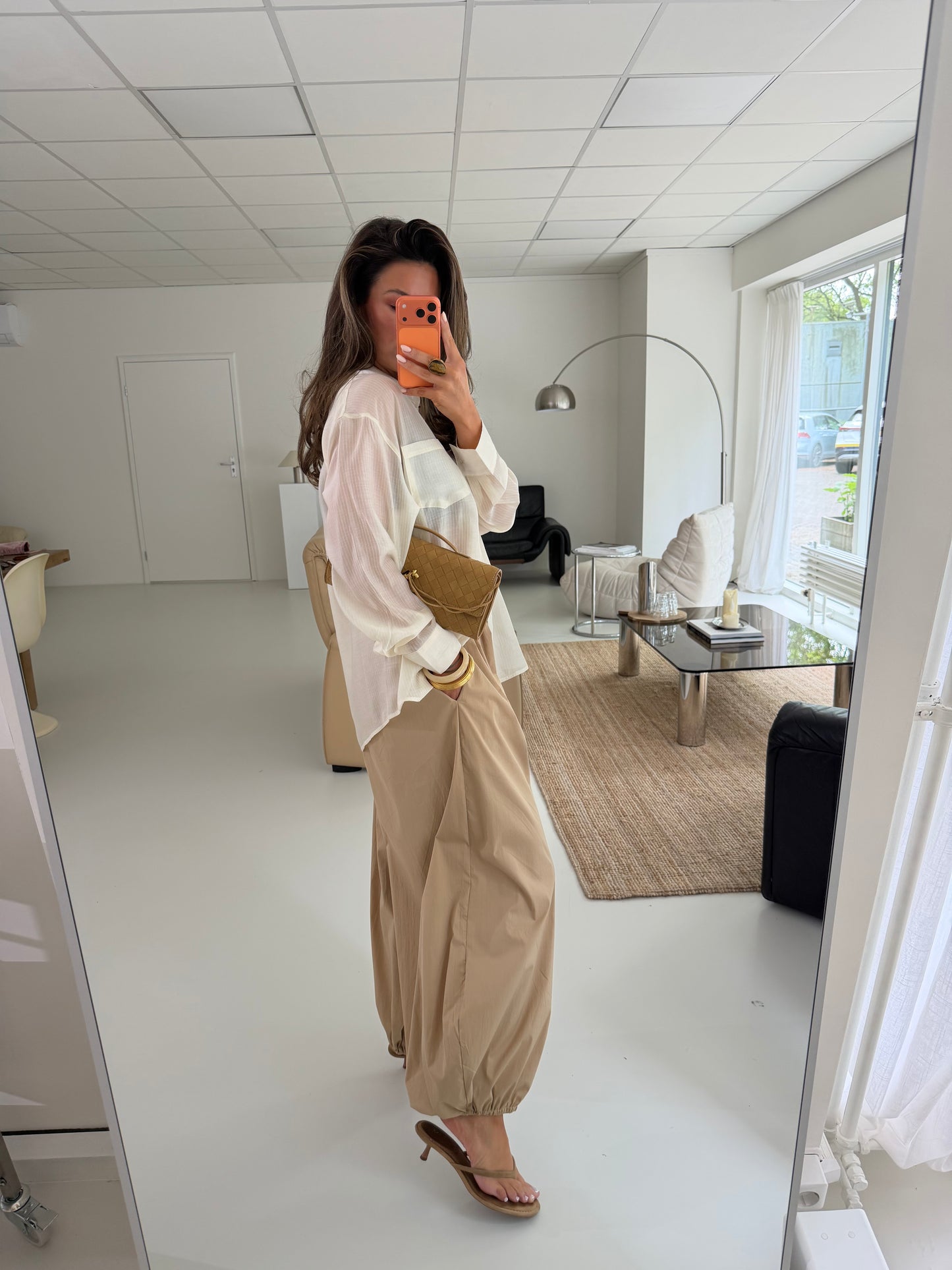 BALLOON PANTS - CAMEL