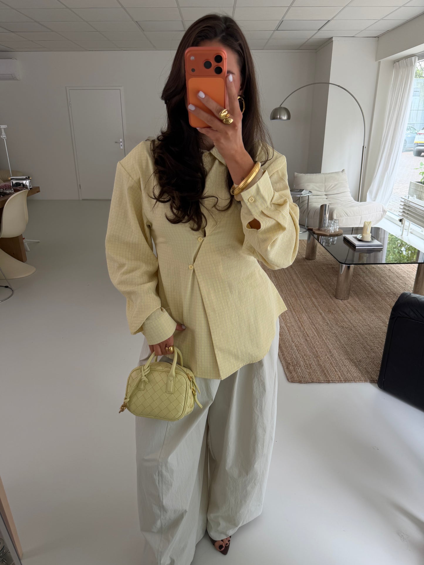 PARACHUTE PANTS - CREME