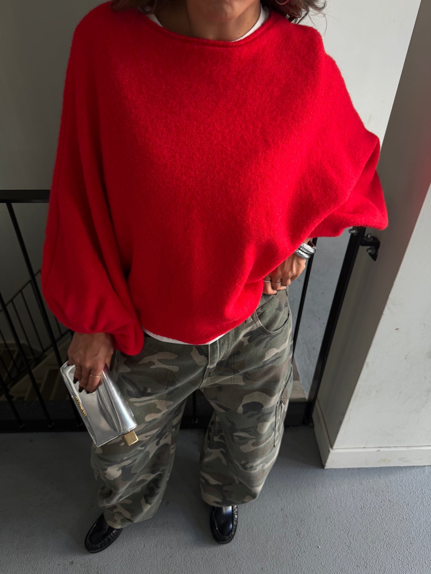 CARDIGAN - RED
