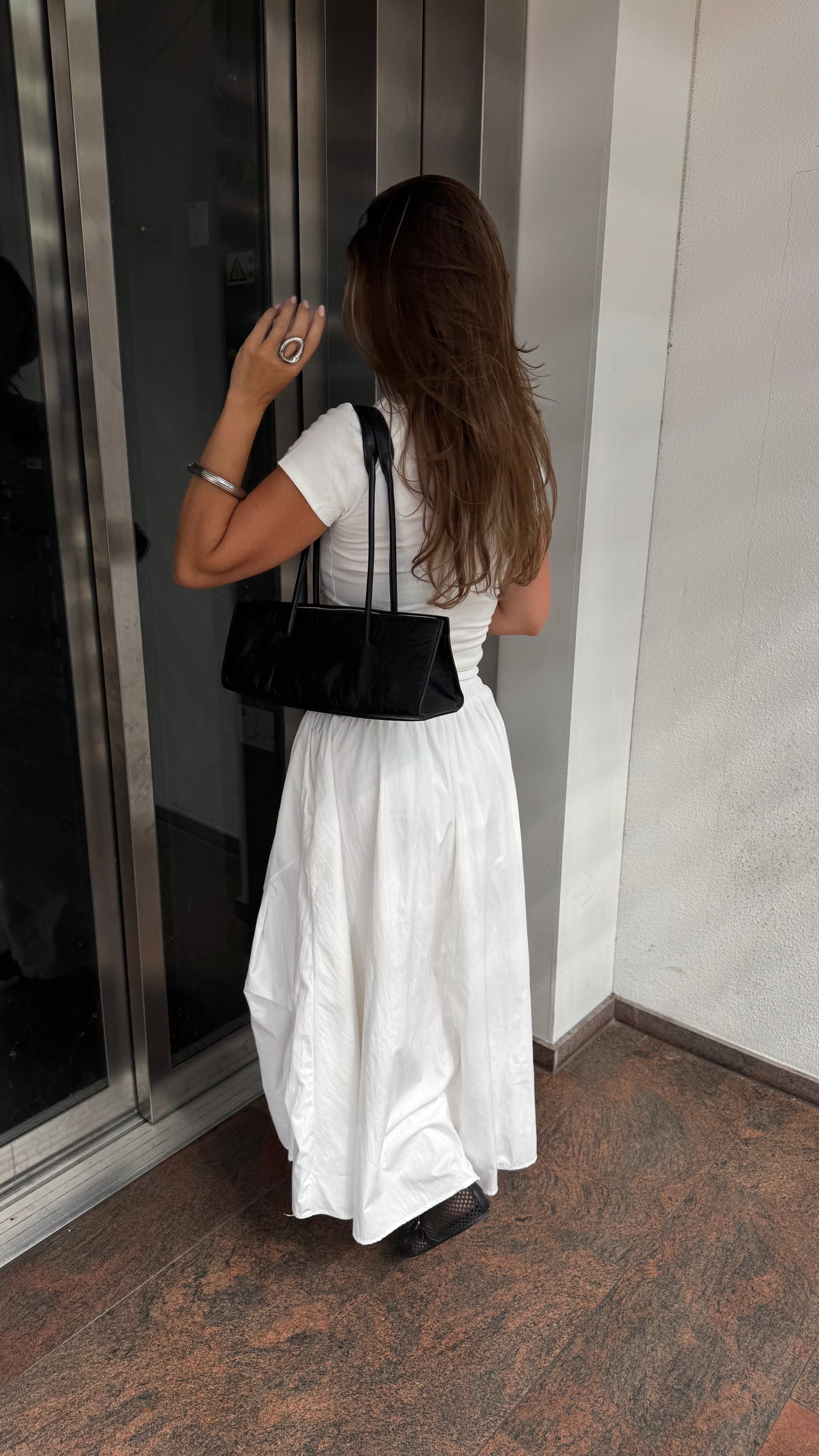 MAXI SKIRT - WHITE