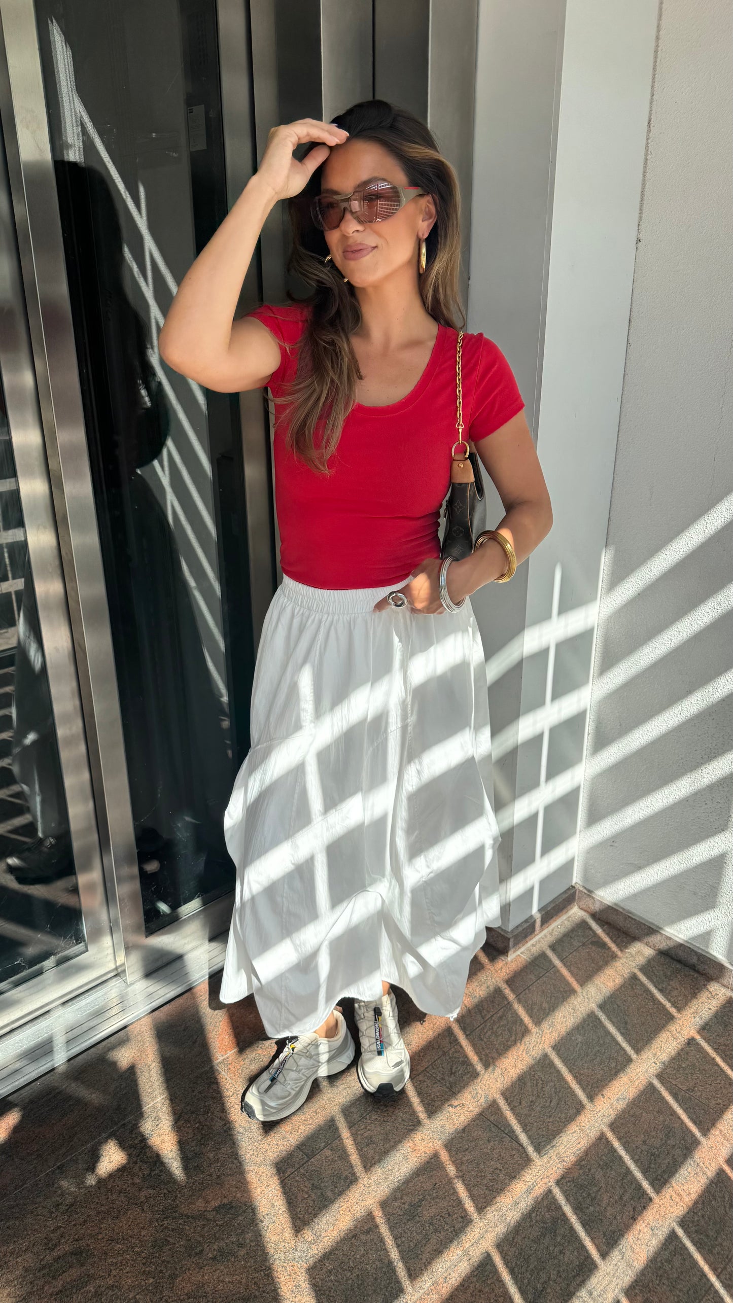 MAXI SKIRT - WHITE