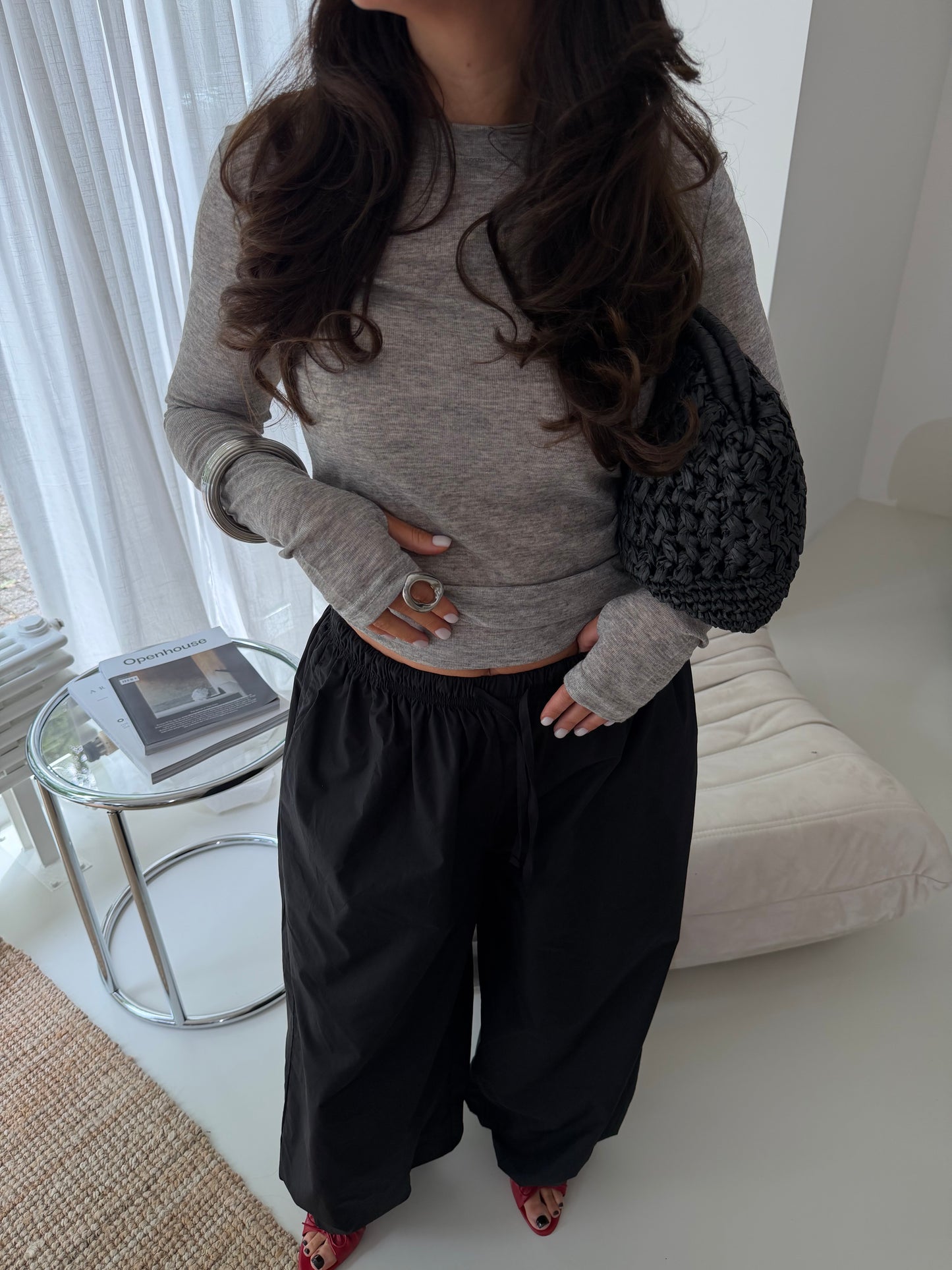 BASIC LONG SLEEVE - GREY