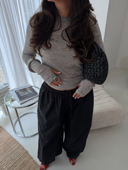 BASIC LONG SLEEVE - GREY