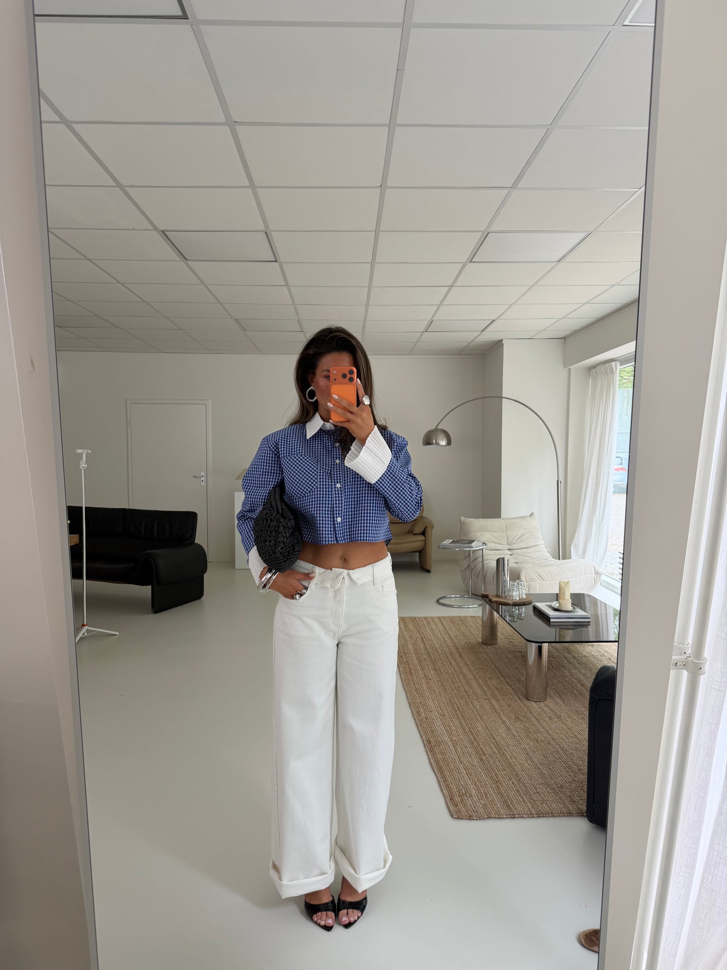 WIDE LEG JEANS - WHITE