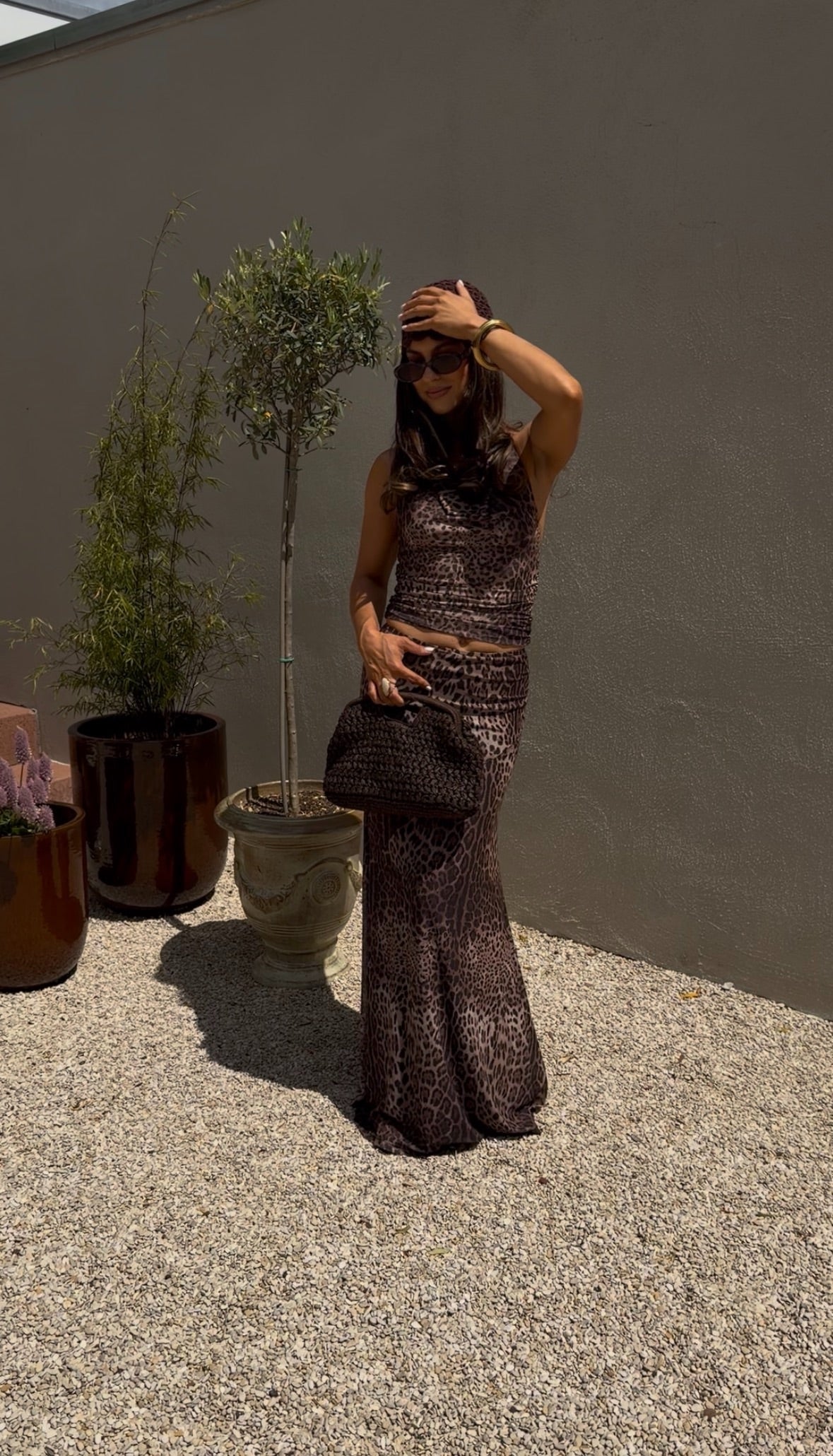 MAXI SKIRT - LEOPARD