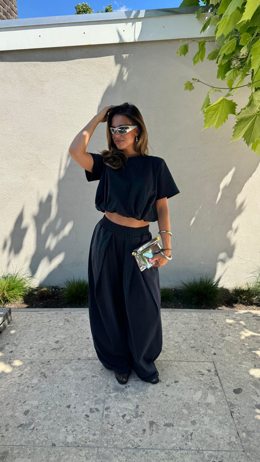 COMFY CO-ORD SET - NAVY