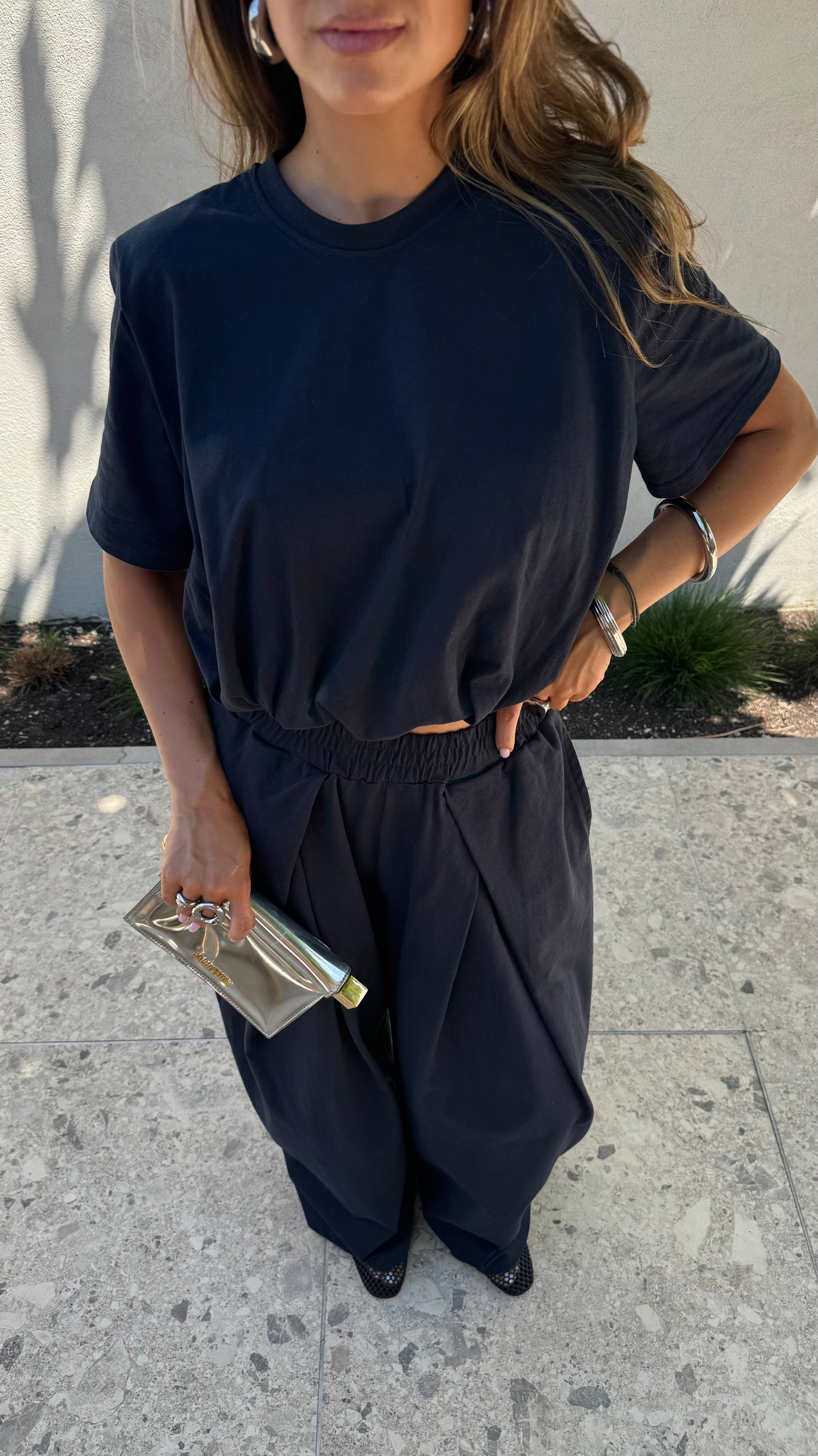 COMFY CO-ORD SET - NAVY