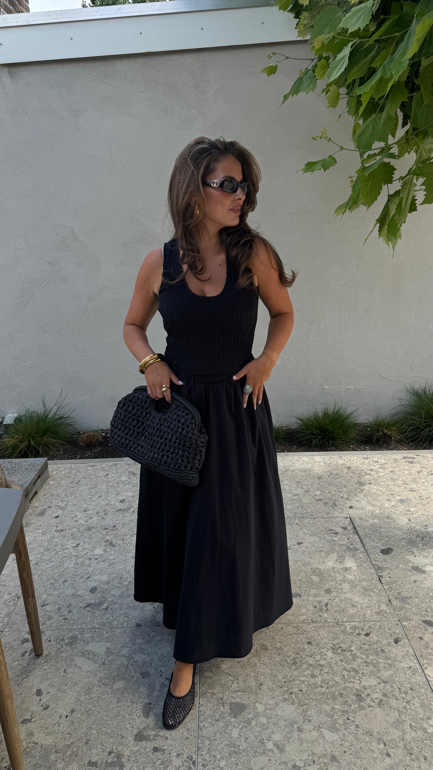 MAXI DRESS - BLACK