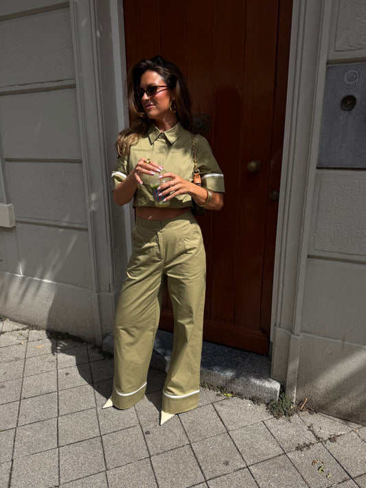 TWO PIECE PANTS - GREEN