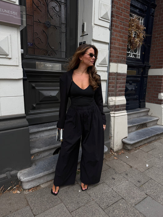 PARACHUTE PANTS - BLACK