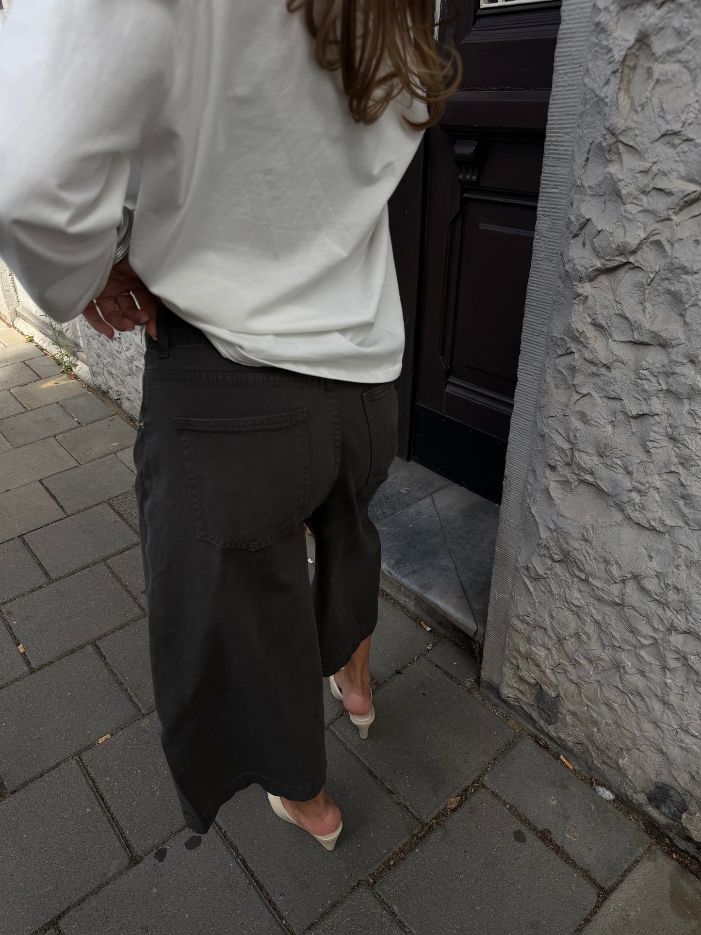 LONG JORT - DARK GREY
