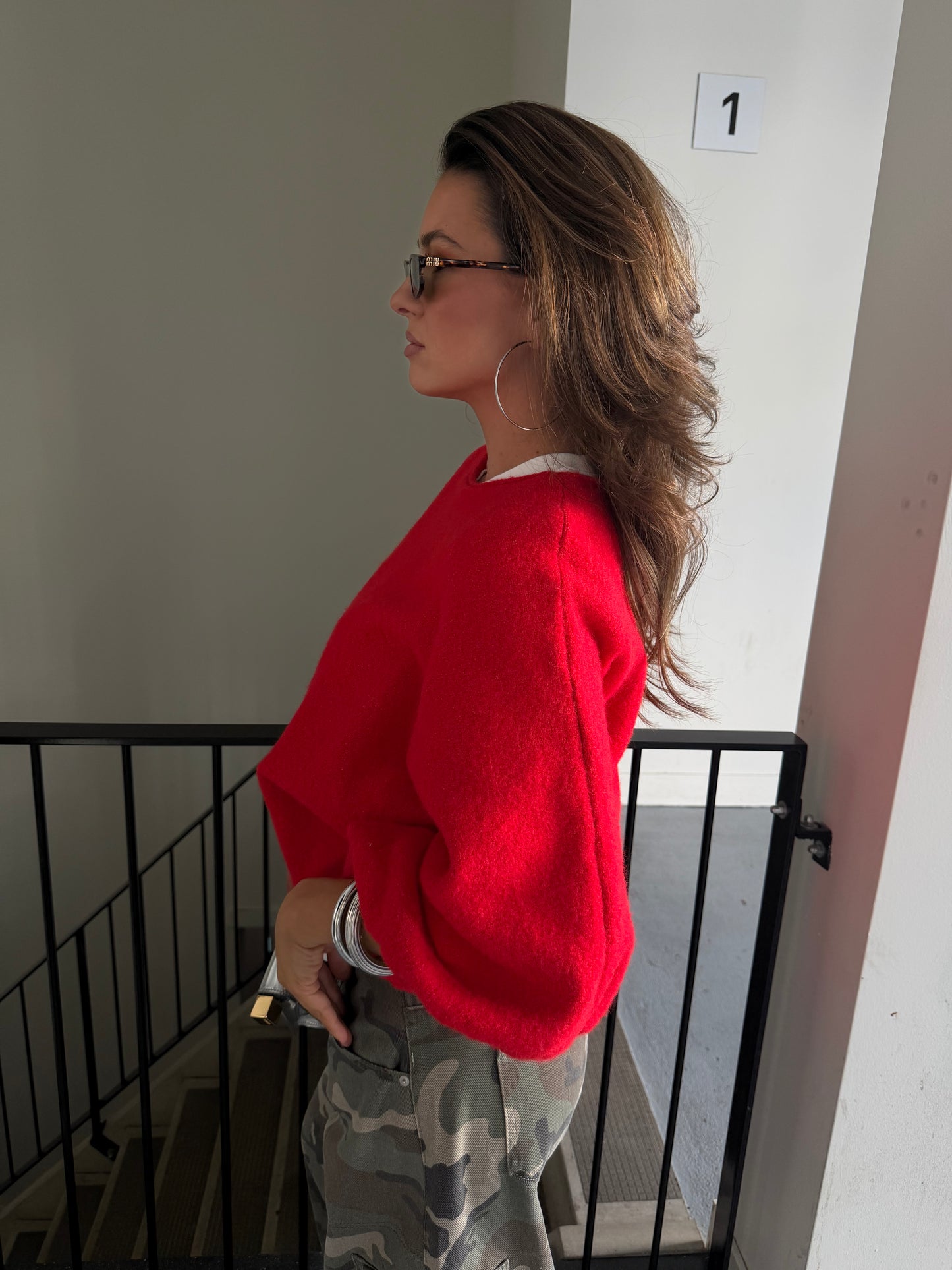 CARDIGAN - RED