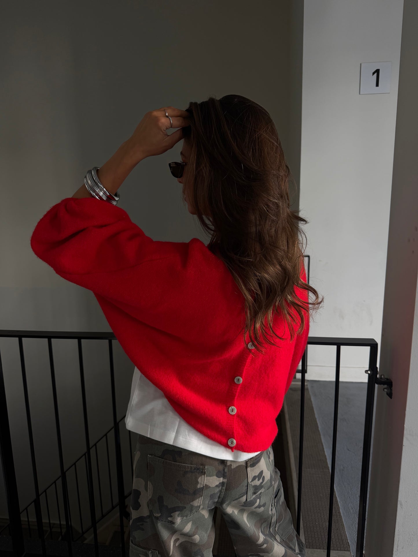 CARDIGAN - RED