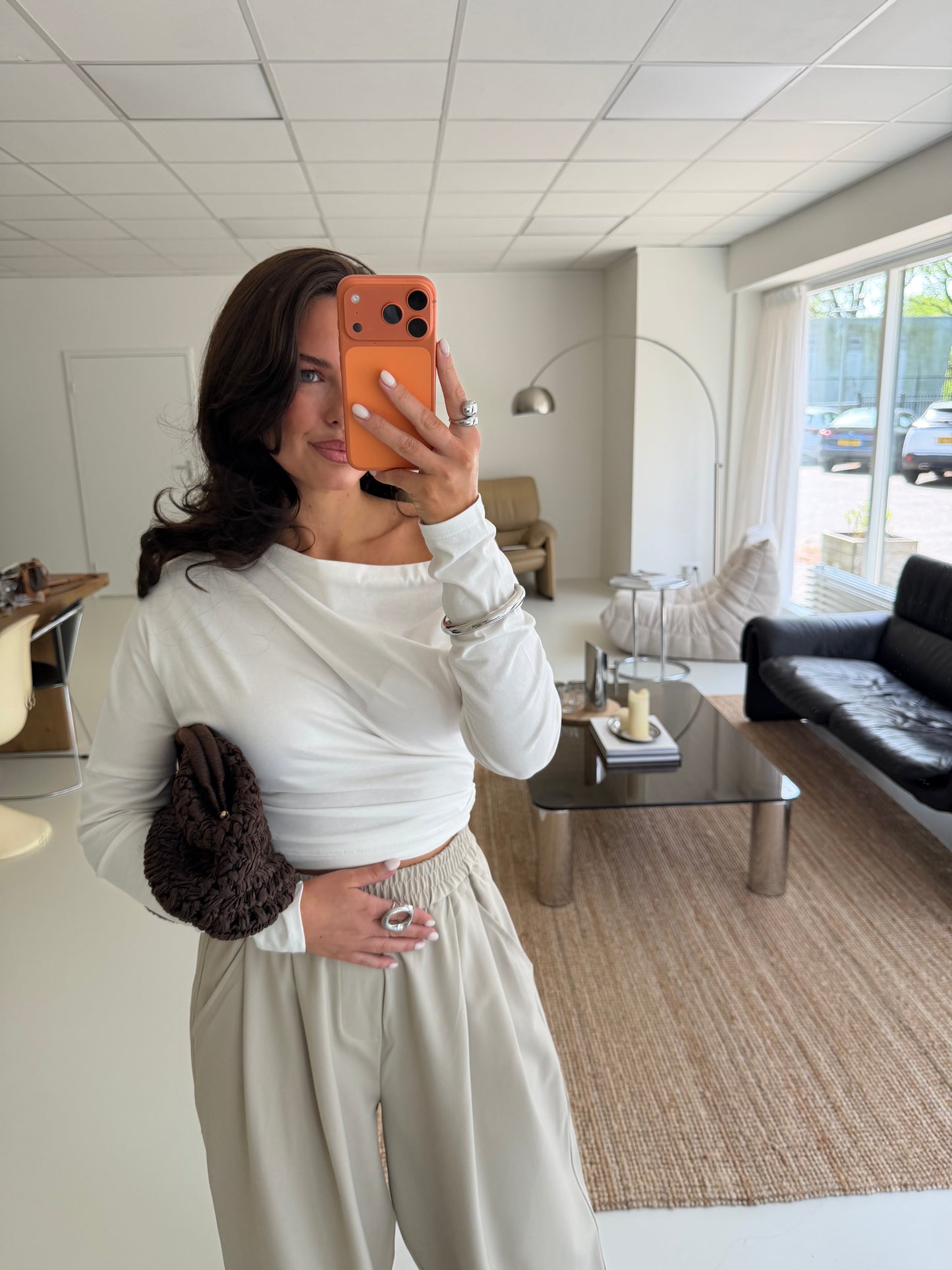 OFF SHOULDER TOP - WHITE